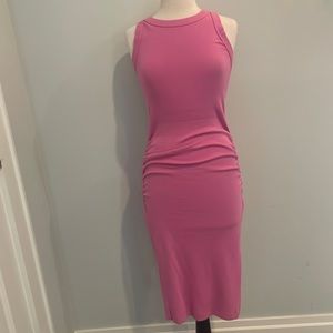 Michael Stars Wren Ribbed Midi Dress